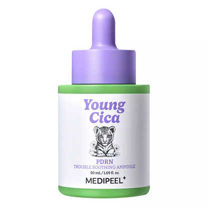 Заспокійлива ампульна сироватка з PDRN та екзосомами MEDIPEEL Young Cica PDRN Trouble Soothing Ampoule, 50 мл