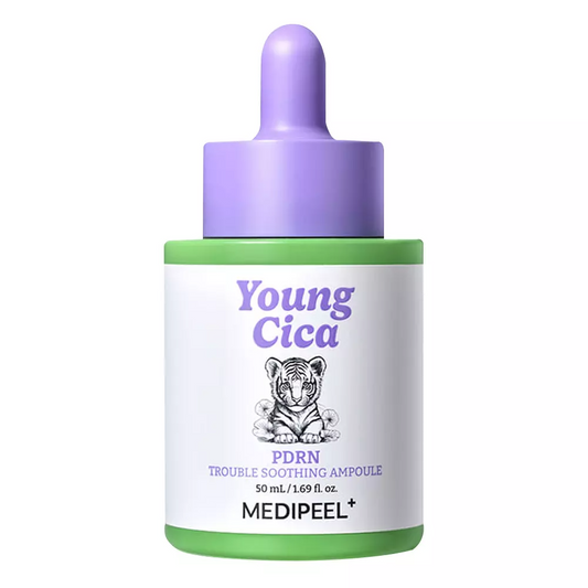 Заспокійлива ампульна сироватка з PDRN та екзосомами MEDIPEEL Young Cica PDRN Trouble Soothing Ampoule, 50 мл