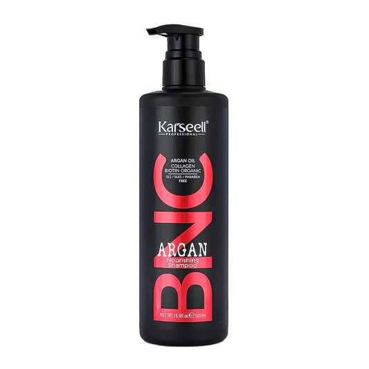 Живильний шампунь Karseell BNC Argan Nourishing Shampoo для сухого і пошкодженого волосся, 500 мл